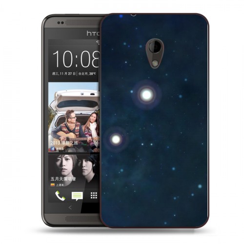 Дизайнерский пластиковый чехол для HTC Desire 700 Звезды