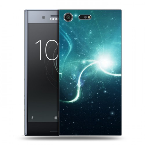 Дизайнерский силиконовый чехол для Sony Xperia XZ Premium Звезды