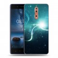 Дизайнерский пластиковый чехол для Nokia 8 Звезды