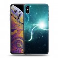 Дизайнерский силиконовый чехол для Iphone Xs Max Звезды