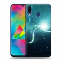 Дизайнерский пластиковый чехол для Samsung Galaxy M20 Звезды