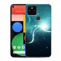 Дизайнерский пластиковый чехол для Google Pixel 5 Звезды