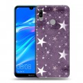 Дизайнерский пластиковый чехол для Huawei Y6 (2019) Звезды