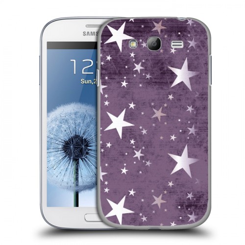Дизайнерский пластиковый чехол для Samsung Galaxy Grand Звезды