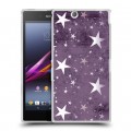 Дизайнерский пластиковый чехол для Sony Xperia Z Ultra  Звезды