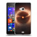 Дизайнерский пластиковый чехол для Microsoft Lumia 540 Звезды