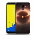 Дизайнерский пластиковый чехол для Samsung Galaxy J6 Звезды