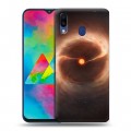 Дизайнерский пластиковый чехол для Samsung Galaxy M20 Звезды