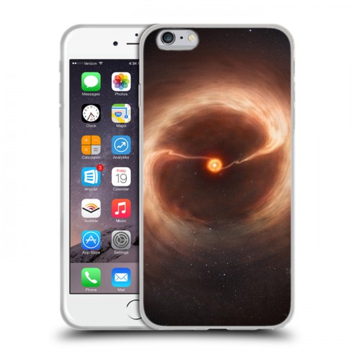 Дизайнерский силиконовый чехол для Iphone 6 Plus/6s Plus Звезды