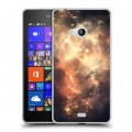 Дизайнерский пластиковый чехол для Microsoft Lumia 540 Звезды