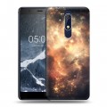 Дизайнерский пластиковый чехол для Nokia 5.1 Звезды