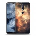 Дизайнерский пластиковый чехол для Nokia 6.1 Plus Звезды