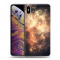 Дизайнерский силиконовый чехол для Iphone Xs Max Звезды