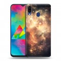 Дизайнерский пластиковый чехол для Samsung Galaxy M20 Звезды