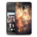 Дизайнерский пластиковый чехол для HTC Desire 700 Звезды