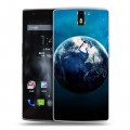 Дизайнерский силиконовый чехол для OnePlus One Земля