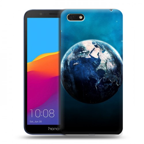 Дизайнерский пластиковый чехол для Huawei Honor 7A Земля