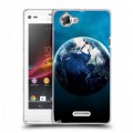 Дизайнерский пластиковый чехол для Sony Xperia L Земля