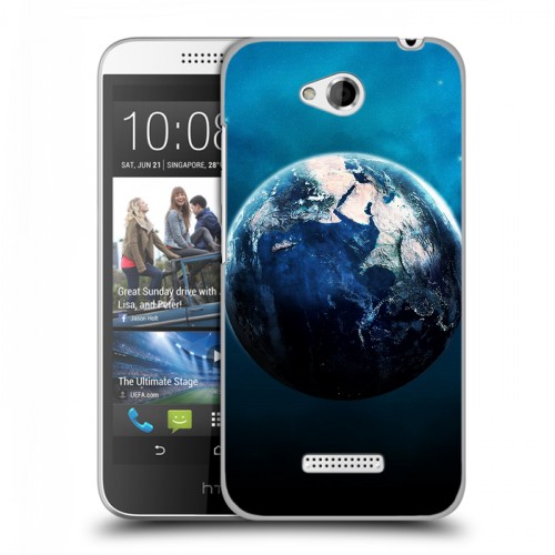 Дизайнерский пластиковый чехол для HTC Desire 616 Земля