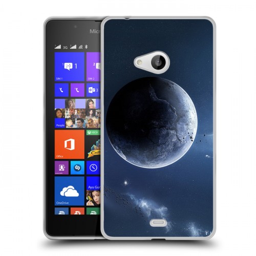 Дизайнерский пластиковый чехол для Microsoft Lumia 540 Земля