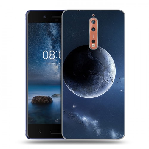 Дизайнерский пластиковый чехол для Nokia 8 Земля