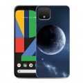 Дизайнерский пластиковый чехол для Google Pixel 4 Земля