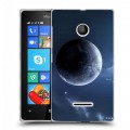 Дизайнерский пластиковый чехол для Microsoft Lumia 435 Земля