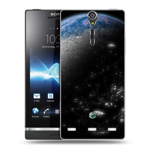 Дизайнерский пластиковый чехол для Sony Xperia S Земля