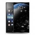 Дизайнерский пластиковый чехол для Sony Xperia acro S Земля