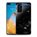 Дизайнерский силиконовый с усиленными углами чехол для Huawei P40 Земля