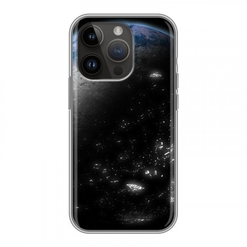 Дизайнерский силиконовый чехол для Iphone 14 Pro Земля