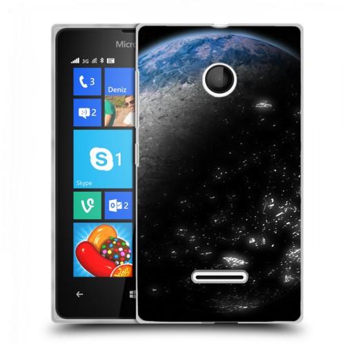 Дизайнерский пластиковый чехол для Microsoft Lumia 435 Земля