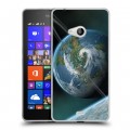 Дизайнерский пластиковый чехол для Microsoft Lumia 540 Земля