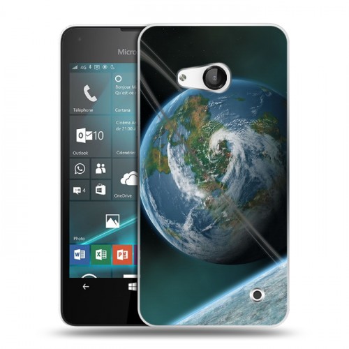 Дизайнерский пластиковый чехол для Microsoft Lumia 550 Земля