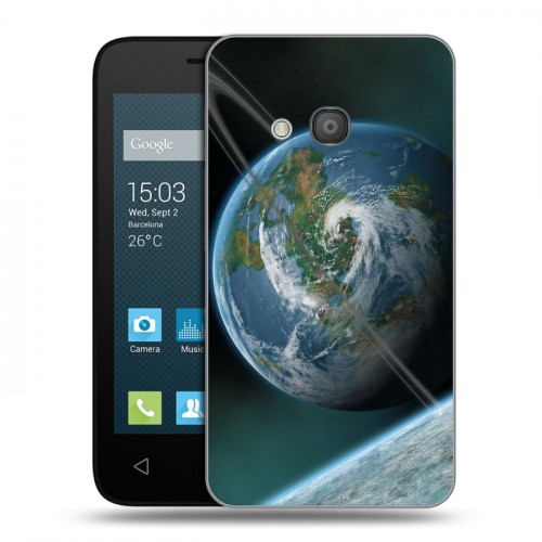 Дизайнерский силиконовый чехол для Alcatel One Touch Pixi 4 (4) Земля