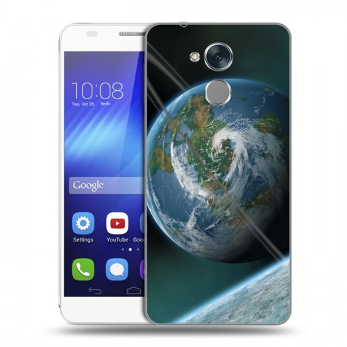 Дизайнерский пластиковый чехол для Huawei Honor 6C Земля