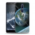 Дизайнерский пластиковый чехол для Nokia 5.1 Земля