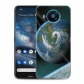 Дизайнерский силиконовый чехол для Nokia 8.3 Земля