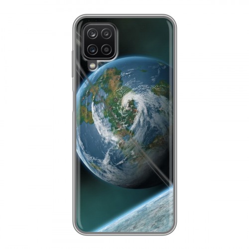 Дизайнерский силиконовый чехол для Samsung Galaxy A12 Земля