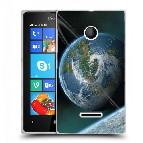 Дизайнерский пластиковый чехол для Microsoft Lumia 435 Земля