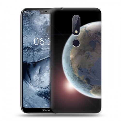 Дизайнерский пластиковый чехол для Nokia 6.1 Plus Земля