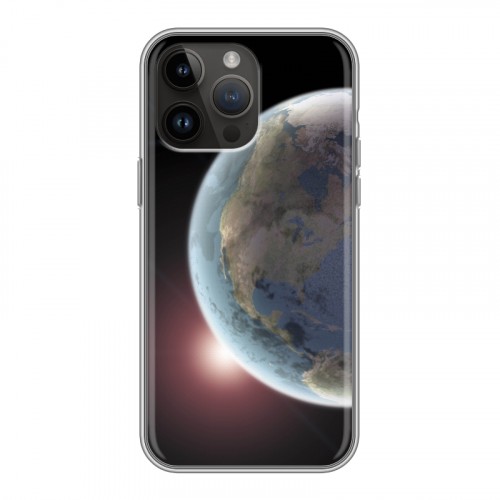 Дизайнерский силиконовый чехол для Iphone 14 Pro Max Земля