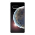 Дизайнерский силиконовый чехол для Google Pixel 7 Земля