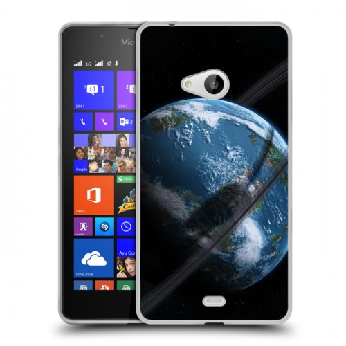 Дизайнерский пластиковый чехол для Microsoft Lumia 540 Земля