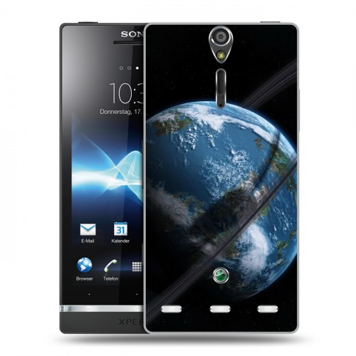 Дизайнерский пластиковый чехол для Sony Xperia S Земля