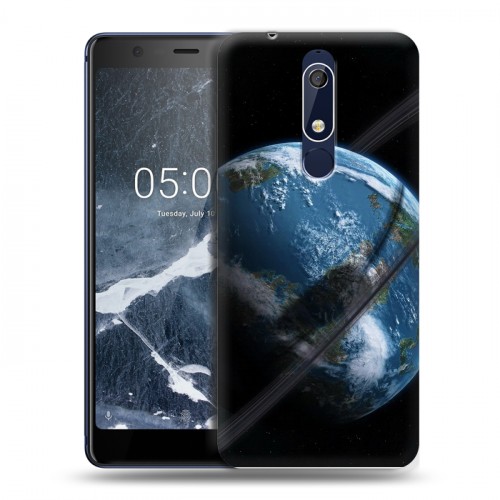 Дизайнерский пластиковый чехол для Nokia 5.1 Земля