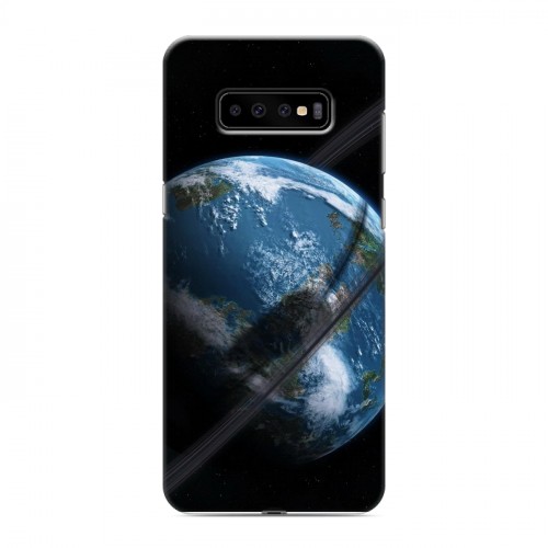 Дизайнерский пластиковый чехол для Samsung Galaxy S10 Plus Земля