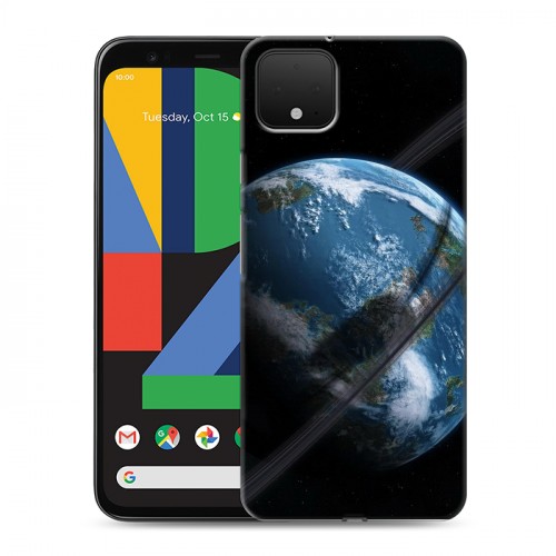Дизайнерский пластиковый чехол для Google Pixel 4 XL Земля