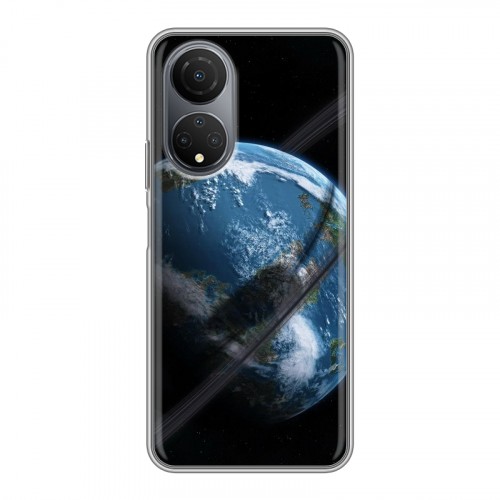 Дизайнерский пластиковый чехол для Huawei Honor X7 Земля