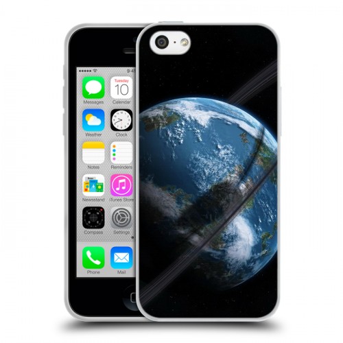 Дизайнерский пластиковый чехол для Iphone 5c Земля